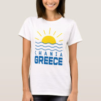 Chania Greece Sunshine And Sea Waves Women's