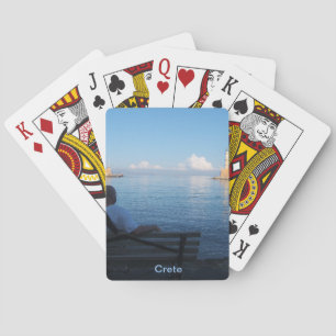 Chania Harbor, Crete Bicycle® Playing Cards