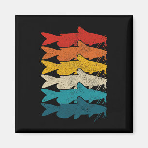Channel Catfish Vintage Fish Catfish Fishing Magnet