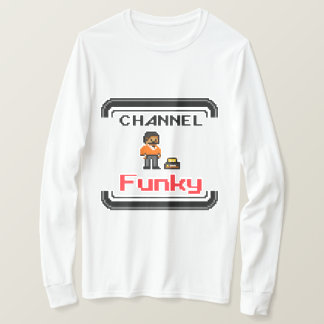 Channel Funky Pixel Art T-Shirt