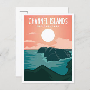 Channel Islands National Park California Travel Postcard