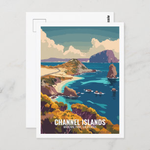 Channel Islands National Park California USA Postcard
