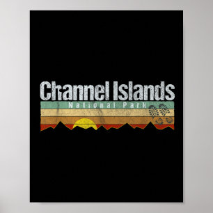 Channel Islands National Park Camping Hiking Poster