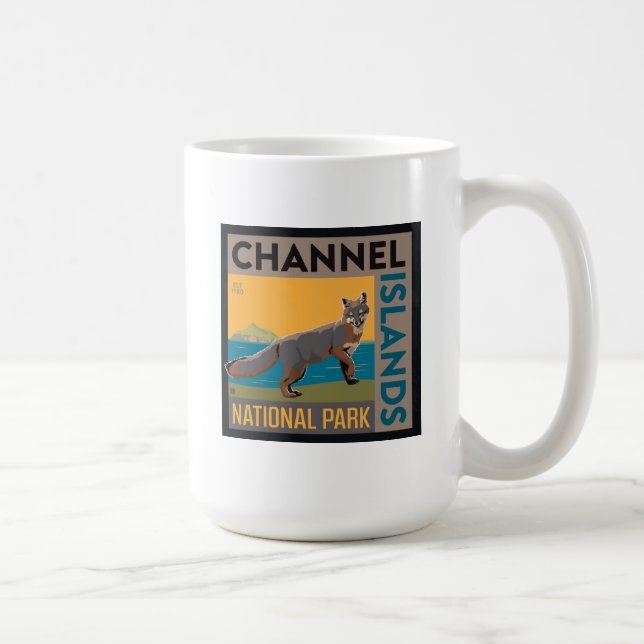 Channel Islands National Park | Fox Coffee Mug (Right)
