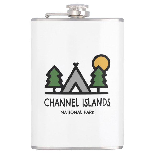 Channel Islands National Park Hip Flask (Front)