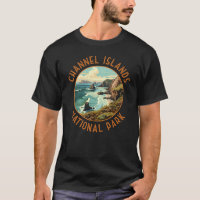 Channel Islands National Park Retro Distressed Art
