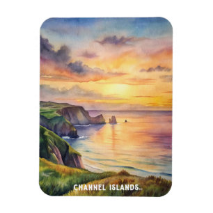 Channel Islands National Park Watercolor Painting Magnet