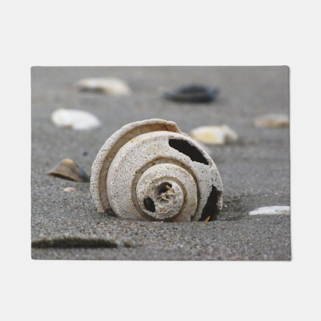 Channel Whelk Welcome Doormat (Front)