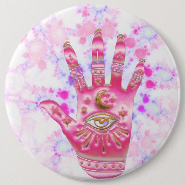 Channeling Positivity  6 Cm Round Badge (Front)