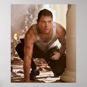 Channing Tatum Scene Poster