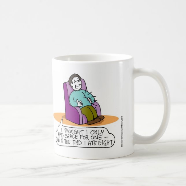 Channukah Mug - The Miracle of Doughnuts (Right)