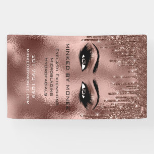 Chantelle Eyelash Brows Makeup Drips Vertical Banner