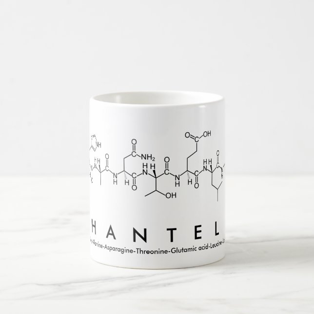 Chantelle peptide name mug (Center)
