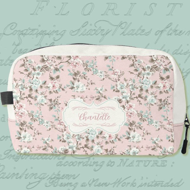 Chantelle Pink Vintage Rose Dopp Kit (Creator Uploaded)