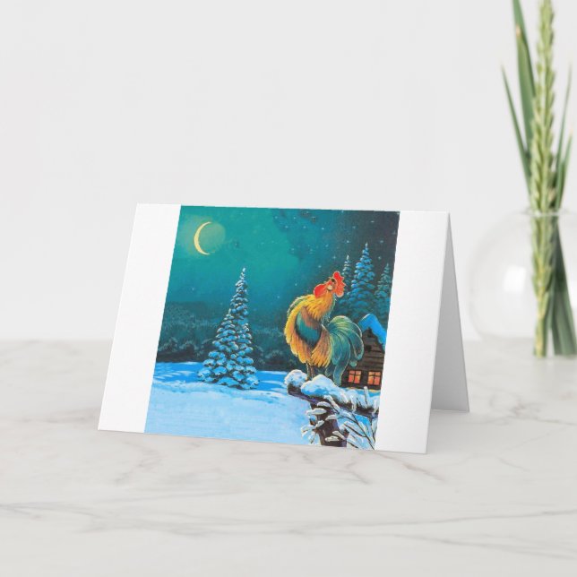 chanticleer holiday card (Front)