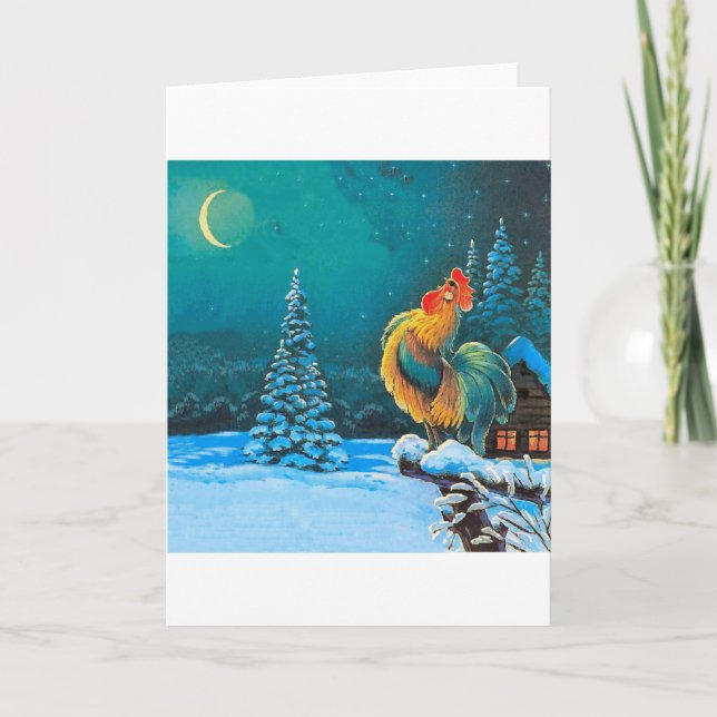 chanticleer holiday card (Front)