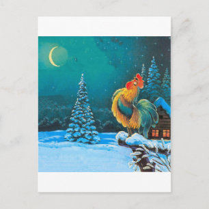 chanticleer postcard