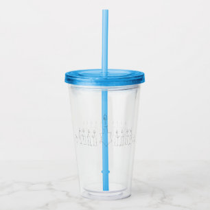 Chanukah Acrylic Tumbler
