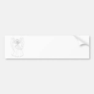 Chanukah Angel Bumper Sticker