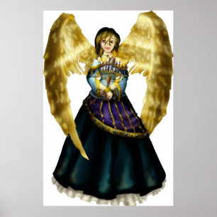 Chanukah Angel Poster