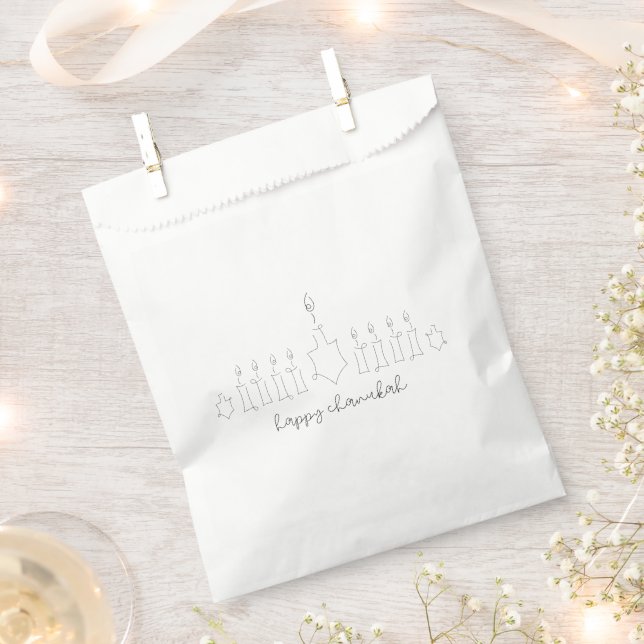 Chanukah Favour Bags (Clipped)