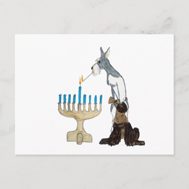 chanukah ( Hanukkah ) card (Front)