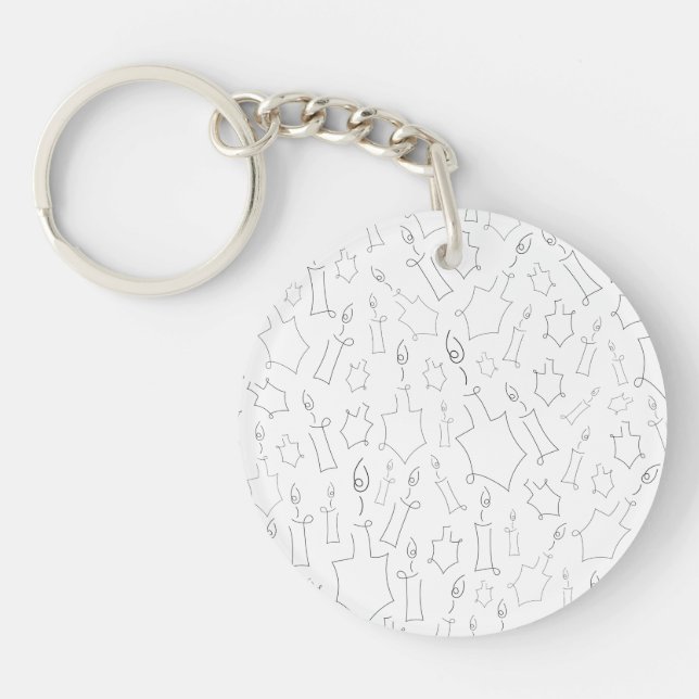 Chanukah Key Ring (Front)