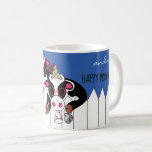 Chanukah Mug 11 oz. "Happy Moo Year"<br><div class="desc">Chanukah Mug 11 oz. "Happy Chanukah and a Happy Moo Year" Fill er' up with some special treats, wrap w/cellophane and top with a bow to give as a sweet gift. Personalise by replacing text with your own messages. Choose your favourite font size, style, and colour. Thanks for stopping and...</div>