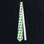 Chanukkah and Christmas Tie<br><div class="desc">Hanukkah and Christmas together is perfect for interfaith families who celebrate both holidays. Featuring a chanukah menorah in front of a Christmas tree bringing out the spirit of the holidays.</div>