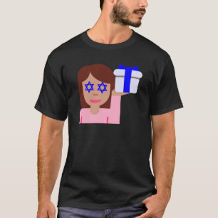 chanukkah hair flip emoji T-Shirt