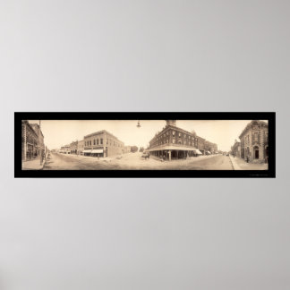 Chanute, Kansas Photo 1909 Poster