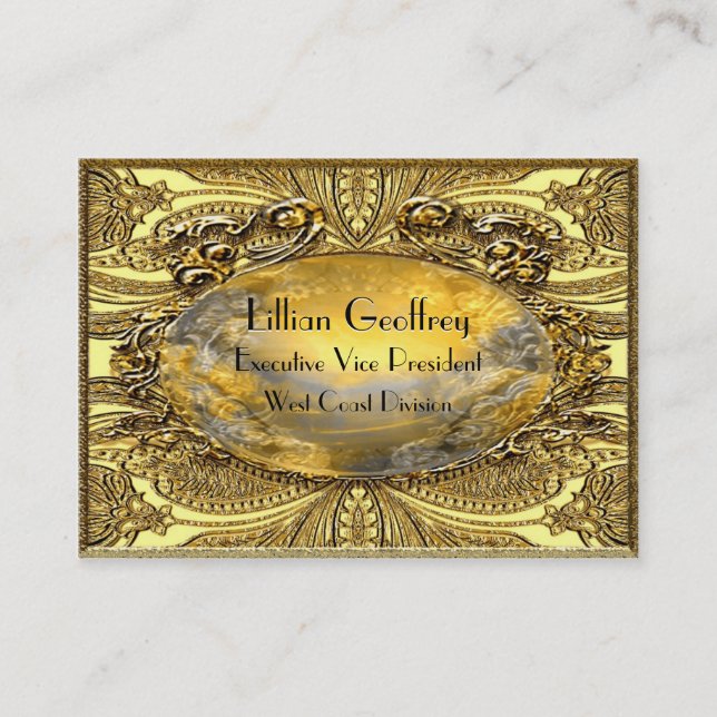 Chanvire Jean  II  Business Card (Front)