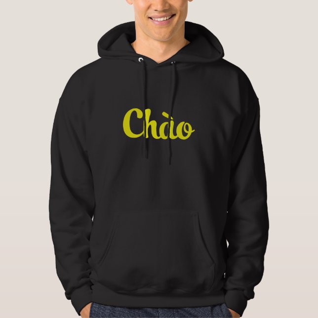 Chào / Hello ~ Vietnam / Vietnamese / Tiếng Việt Hoodie (Front)