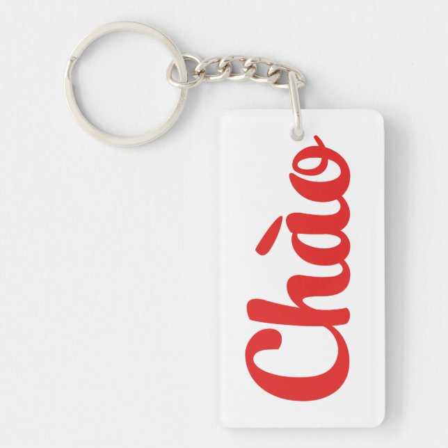 Chào / Hello ~ Vietnam / Vietnamese / Tiếng Việt Key Ring (Front)