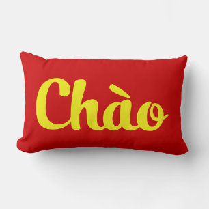 Chào / Hello ~ Vietnam / Vietnamese / Tiếng Việt Lumbar Cushion