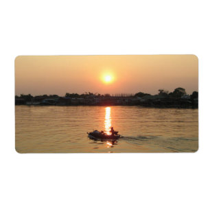 Chao Phraya River Sunset ... Ayutthaya, Thailand