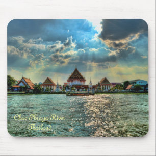 Chao Phraya River, Thailand Mouse Pad