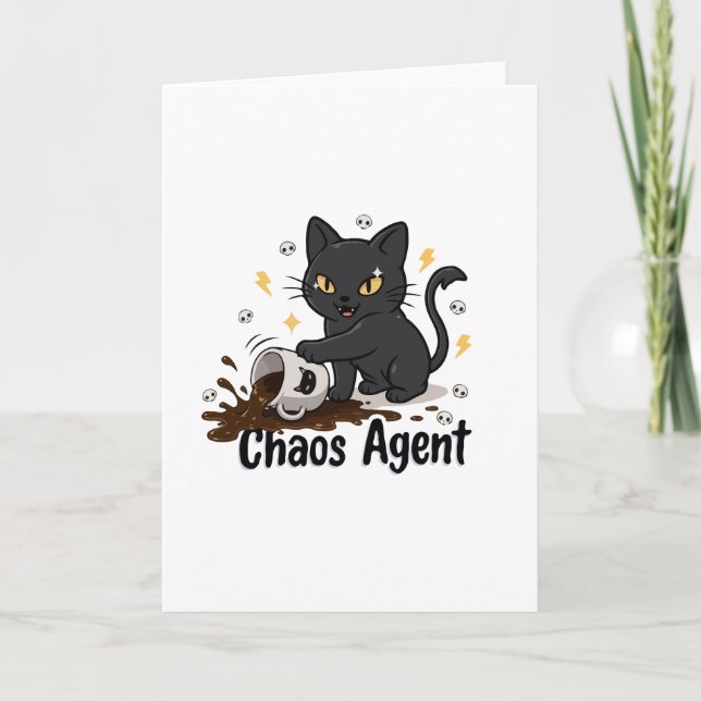  Chaos Agent Black Cat Card (Front)