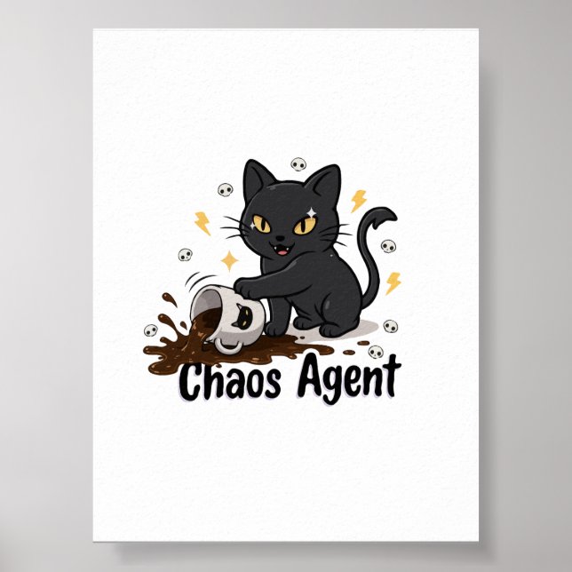  Chaos Agent Black Cat Poster (Front)