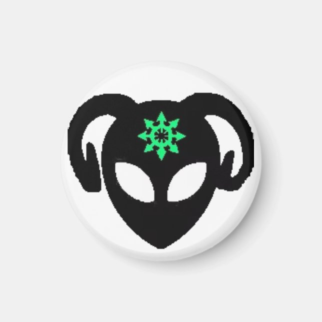 Chaos Alien Avatar Magnet (Front)