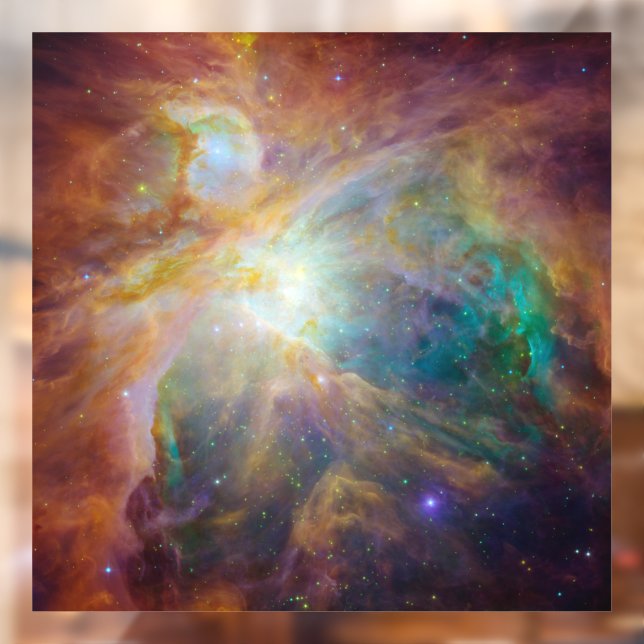Chaos at Heart of Orion Spitzer Hubble Composite (Sheet 2)