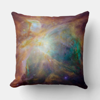Chaos at Heart of Orion Spitzer Hubble Composite Cushion