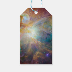 Chaos at Heart of Orion Spitzer Hubble Composite Gift Tags