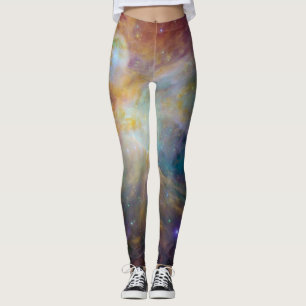 Chaos at Heart of Orion Spitzer Hubble Composite Leggings