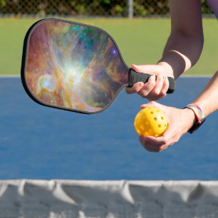 Chaos at Heart of Orion Spitzer Hubble Composite Pickleball Paddle