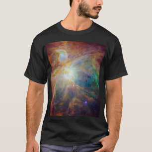 Chaos at Heart of Orion Spitzer Hubble Composite T-Shirt