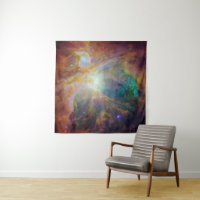 Chaos at Heart of Orion Spitzer Hubble Composite