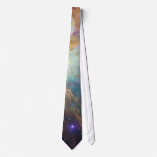 Chaos at Heart of Orion Spitzer Hubble Composite Tie