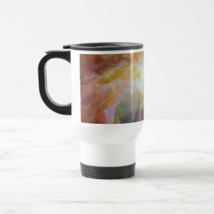 Chaos at Heart of Orion Spitzer Hubble Composite Travel Mug