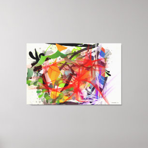 "CHAOS" - CANVAS ART - DEBBIE DAVIDSOHN - GIFTS